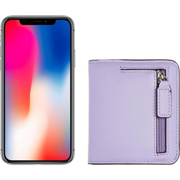 Womens Rfid Blocking Small Compact Bifold Luxury Genuine Leather Pocket Wallet - Picture 2 of 6